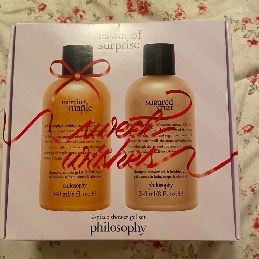 Philosophy 2 piece bath set